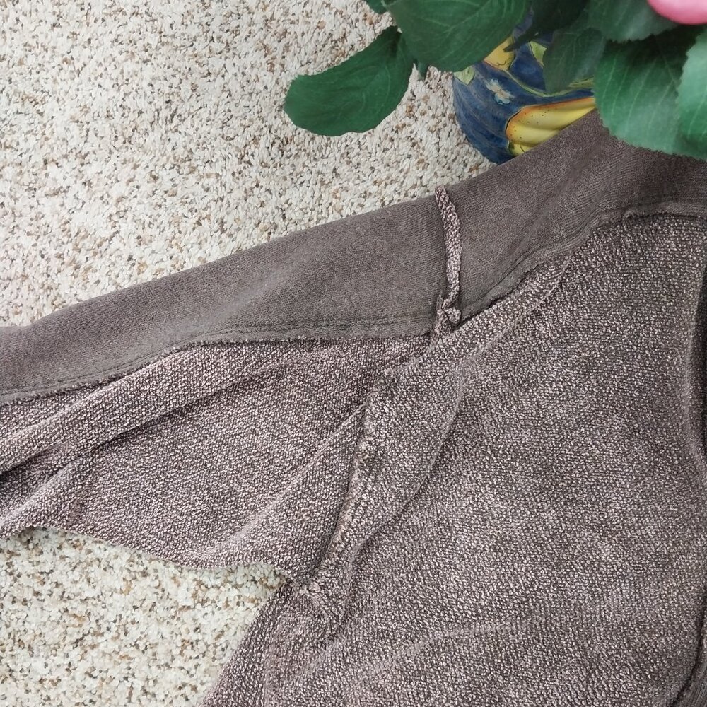 Zenana Outfitters Brown Utility Jacket with Hood - Picture 5 of 8